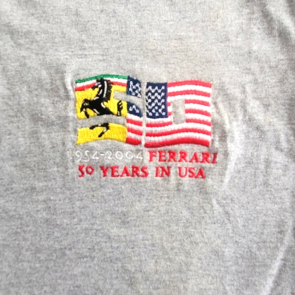 Men's small Ferrari commemorative t-shirt - Picture 1 of 3